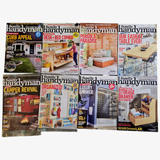 Family Handyman Magazine Lot of 8 Smart Home Improvement DIY