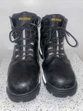 Wolverine Men Tarmac Waterproof Reflective Composite-Toe Work Boot Size 11,5