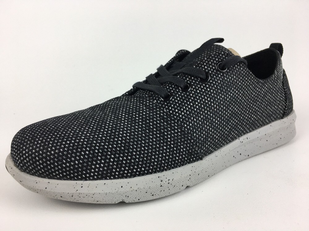 TOMS Del Rey Forged Iron Grey Space Yarn Dye Men's Size Shoes