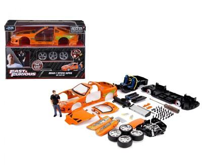 バウティスタ·アグート パーソナル プロストック フレーム 1/24 Toyota Supra MKIV 1995 Paul Walker W/ Figure Brian by