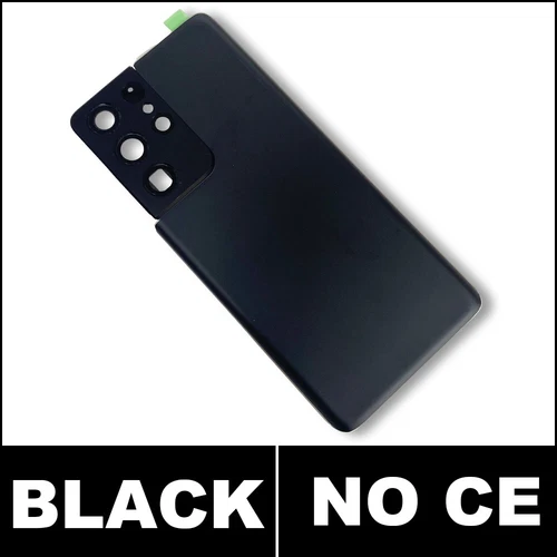 Para Samsung Galaxy S21 Ultra Negro - Carcasa Trasera Vidrio Puerta Trasera Batería - Imagen 11 de 22