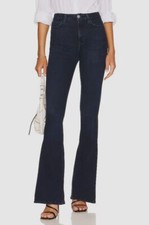  228 7 For All Mankind Women's Blue High Rise Skinny Bootcut Jeans Pants Size 27