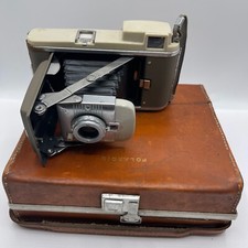 Polaroid Land Camera With Original Polaroid Case Model 80B Untested