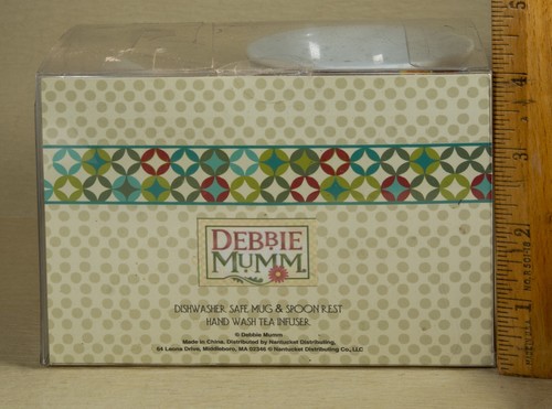 Debbie Mumm I love my cat TEESERVICE Porzellantasse, Infuser, Löffelablage Neu geöffnete Box - Bild 9 von 9