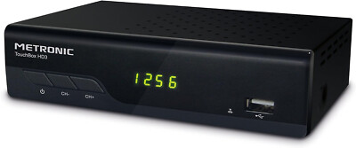 Metronic Touchbox HD 3441374 Oui Mpeg4 Noir AV Receiver TV Receiver Schwarz Digi