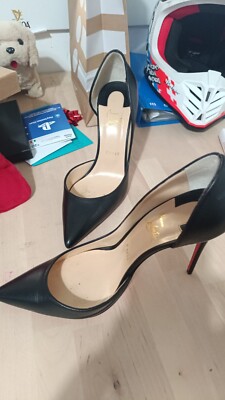 Christian Louboutin So Kate 120mm schwarz Ausschnitt