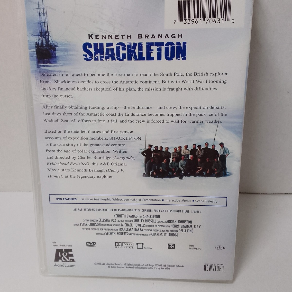(未使用･未開封品)Shackleton&#39;s Antarctic Adventure [DVD] Amazon.com: Shackleton's Antarctic Adventure [DVD] : Kevin