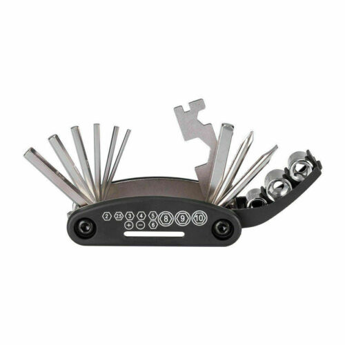 New ROCKBROS Bike Portable Bike Repair Kit Tool Bag Multi-function Tool Black - Picture 6 of 9