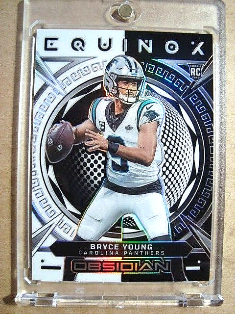 2023 Bryce Young Panini Obsidian Rookie Equinox Silver RC /135 MINT 🔥🔥🔥
