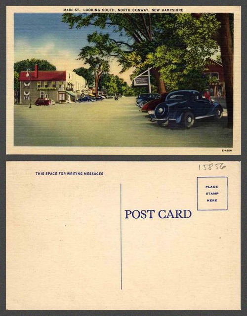 NEW HAMPSHIRE North Conway VINTAGE POSTCARD eBay