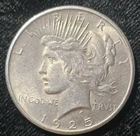 1925 $1 Peace Dollar-  Excellent Condition