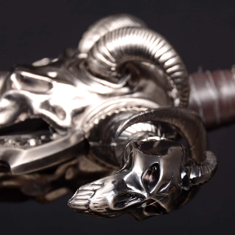 Espada Maldición Frostmourne con Colgador de Exhibición Acero Inoxidable Juegos con disfraces Coleccionables Foto 4 de 4