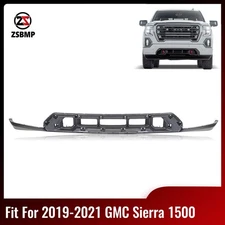 Front Bumper Cover Lower With Skid Plastic For 2019-2021 GMC Sierra 1500 Primed