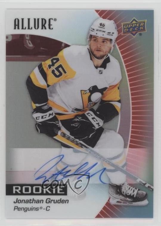 2023 Upper Deck Allure Rookies Red Rainbow Jonathan Gruden #150 Rookie Auto RC