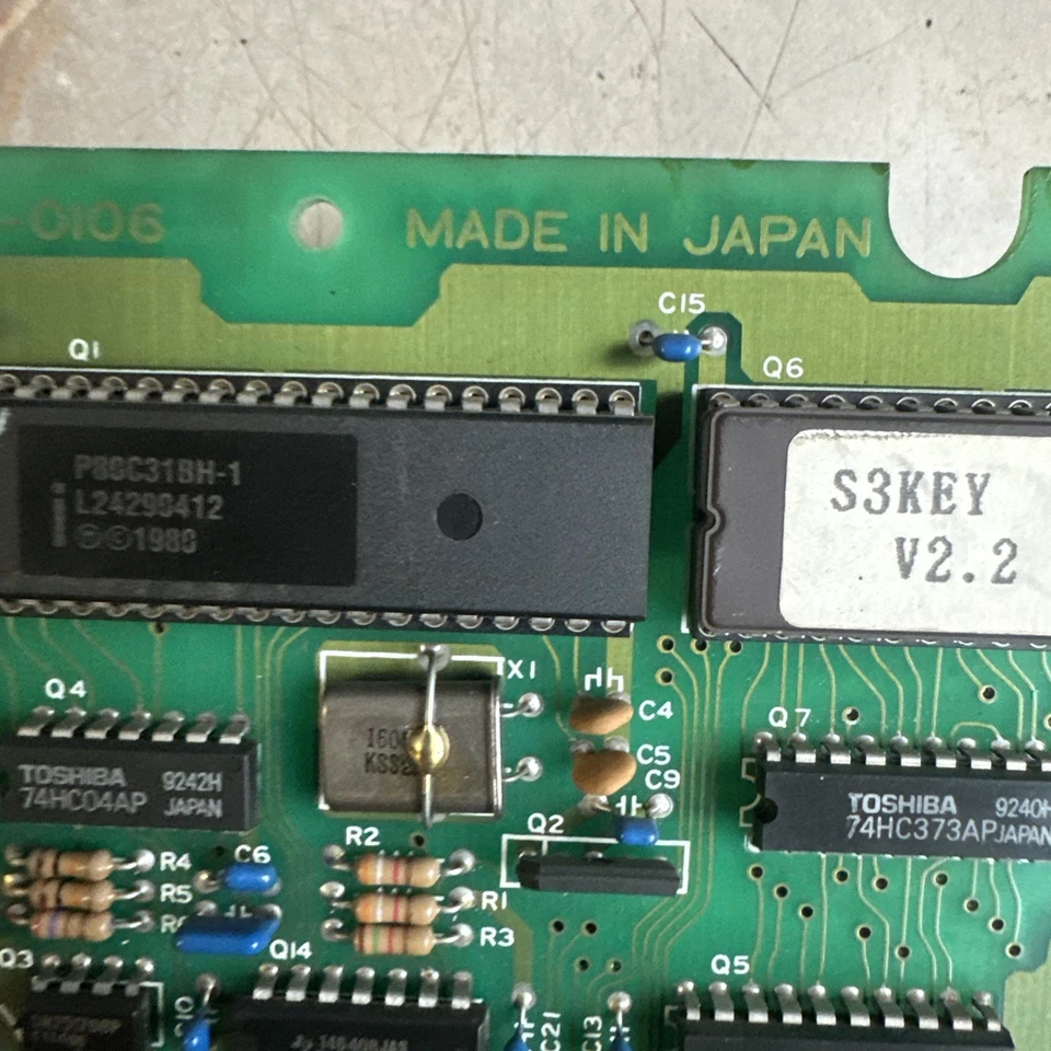 PLACA DE CIRCUITO FUJI SEIKI F3296234(3)D AB12C-0106 K310-34-03-00 Foto 4 de 4