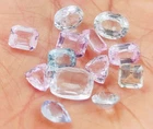 Natural Morganite 31.90 Ct 13 Pcs Lot Mixed Shape Untreated Certified Gems