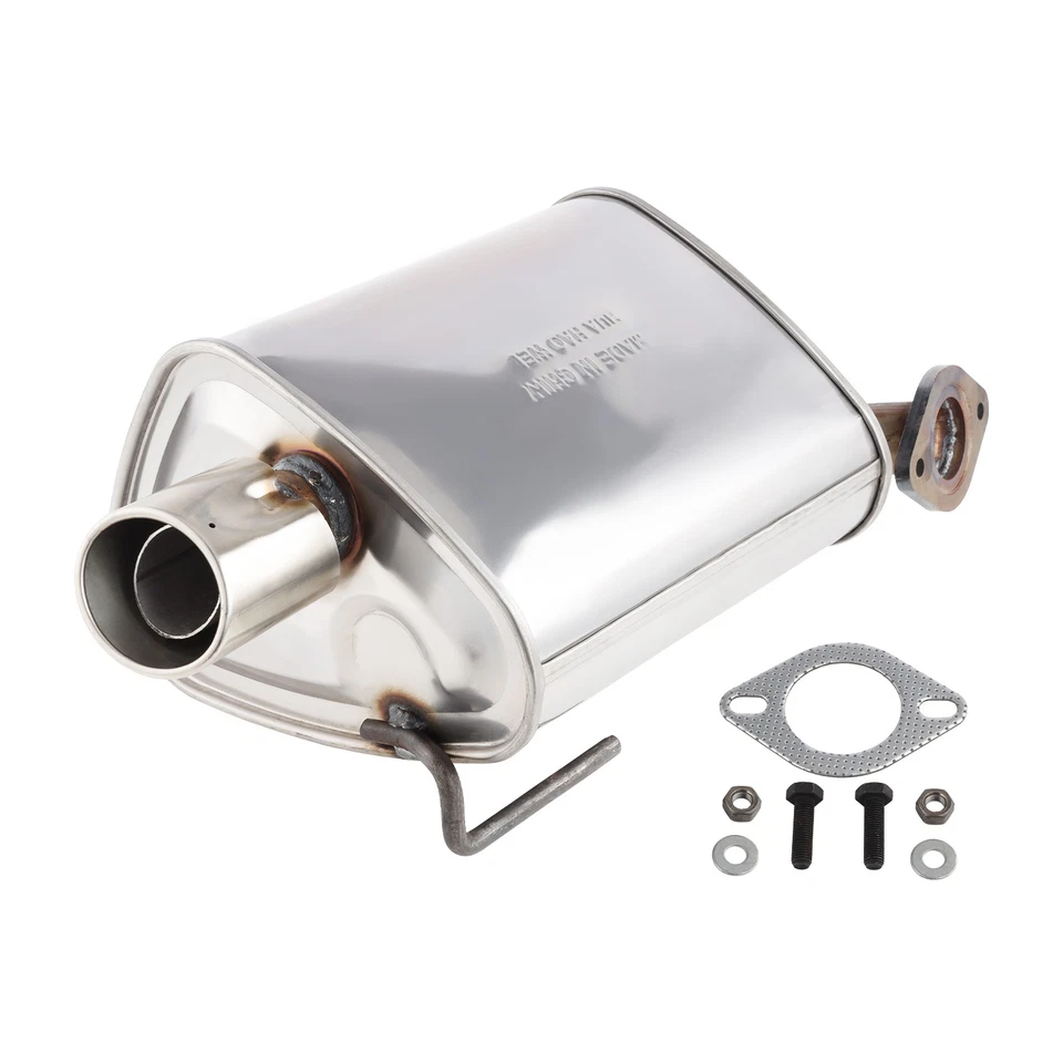 Rear Muffler Stainless Steel For Subaru Impreza 2012-2016 2.0L H4 SEDAN 4-Door - Imagem 2 de 4