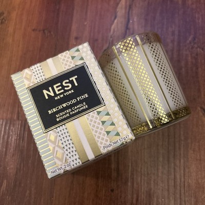 NEST New York Birchwood Pine Scented Candle 2 oz  NIB