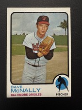 1973 Topps Baseball - High Number Dave McNally #600; Nice card!