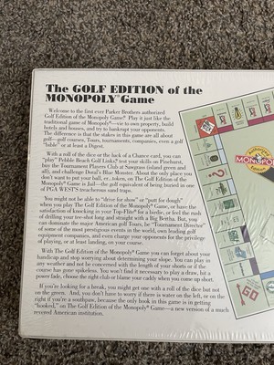 レア物　モノポリー　ゴルフ　Monopoly Golf 英語版 レア物 モノポリー ゴルフ Monopoly Golf 英語版 Monopoly: Golf