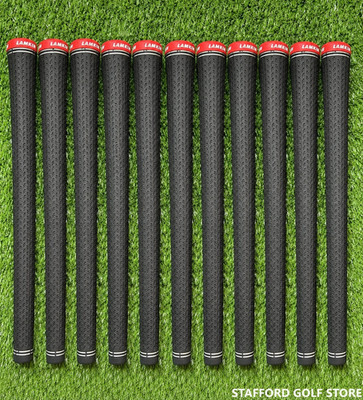 TaylorMade Lamkin Crossline 360 Golf Grips Black/Red .600 50g OEM Standard Size