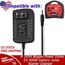 WALL Charger AC adapter for  2454 Wagan Power Dome EX 400W battery Jump Starter