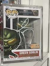 Funko Pop Green Goblin Spider Man #1168 Willem Dafoe Signed JSA COA