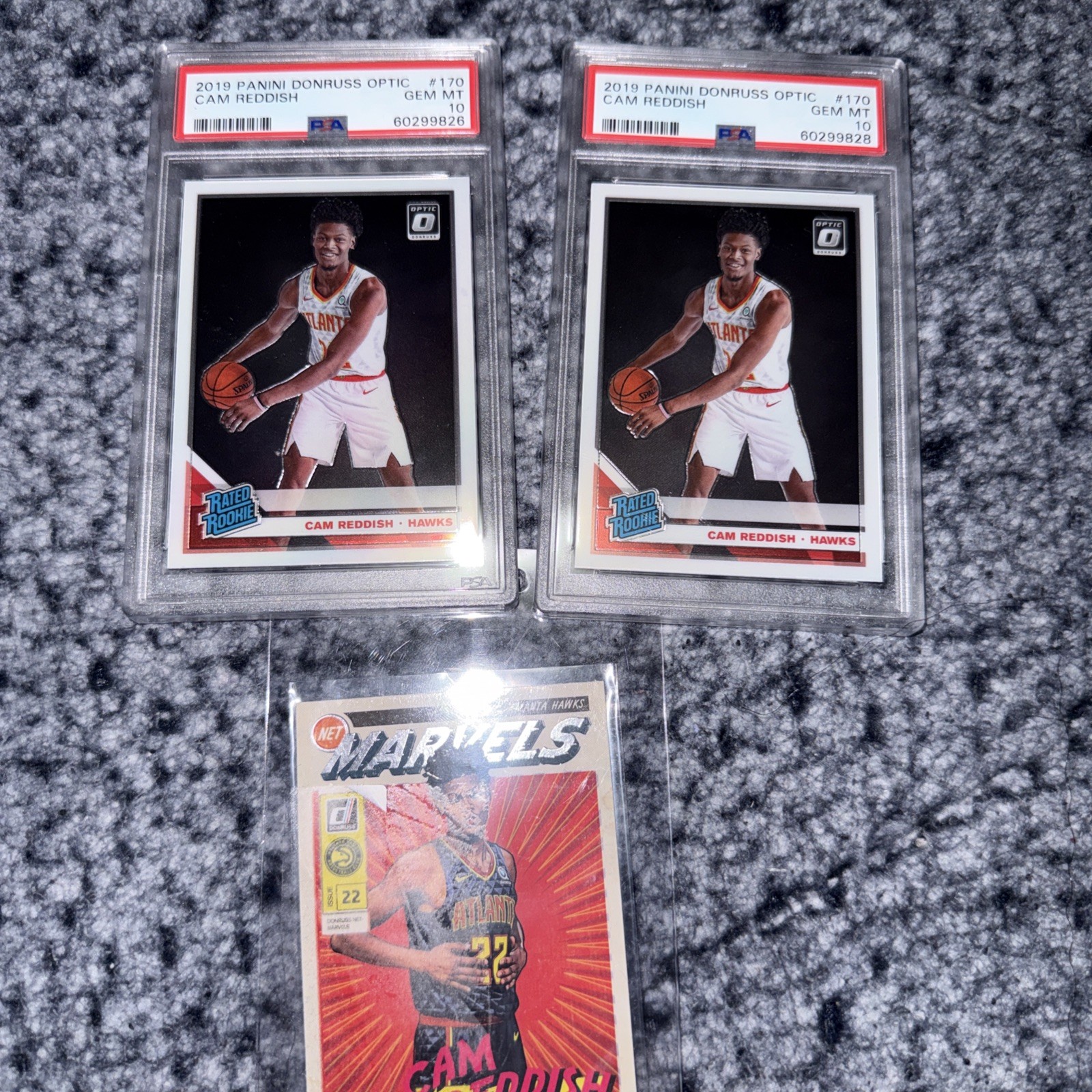 2019-20 Panini Donruss Optic - Rated Rookie Cam Reddish #170 (RC)