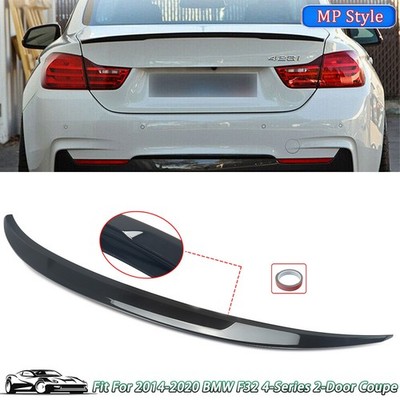 For 14-20 BMW F32 Coupe 2Door M Performance Rear Trunk Spoiler Wing Glossy Black