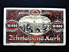 Karlsruhe  10.000 Mark  1923