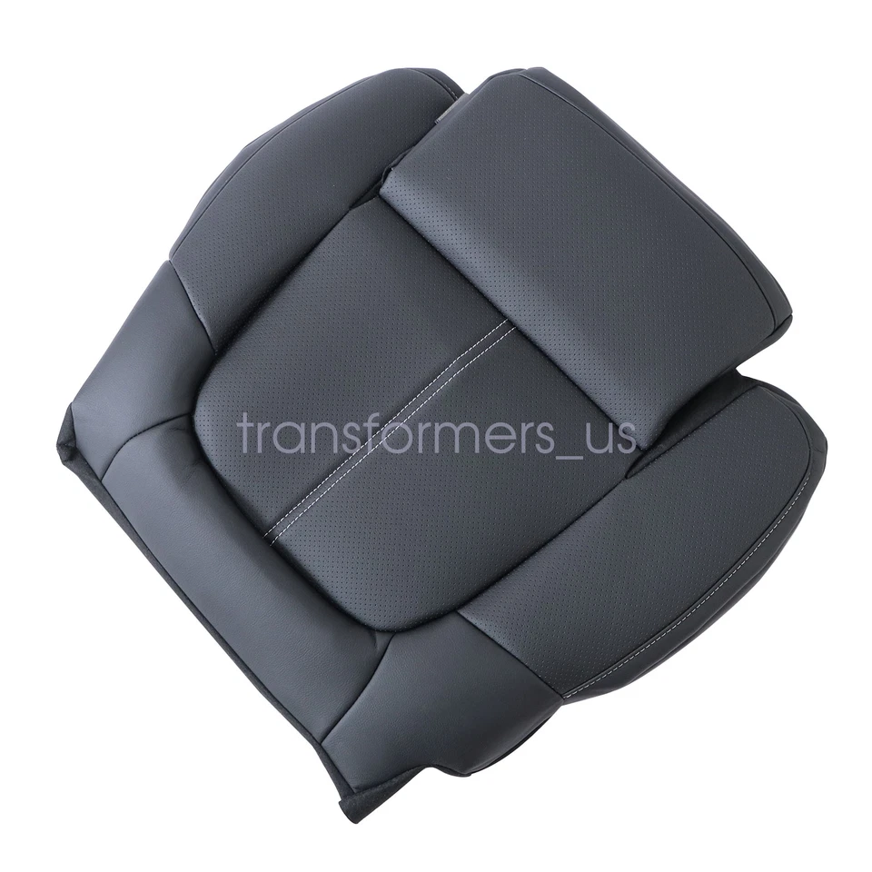 Cubierta de asiento de repuesto negra para parte inferior del conductor Porsche Cayenne 958 2011-2018 Foto 3 de 4