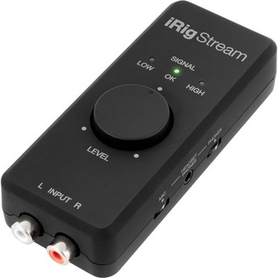 IK Multimedia iRig Stream stereo audio interface for iPhone, iPad, Mac, n.a.