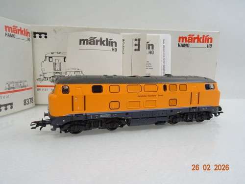 Märklin H0 8378 HAMO Diesellok V31 der Hersfelder Eisenbahn GmbH in OVP JL6706 | Zustand: Gebraucht