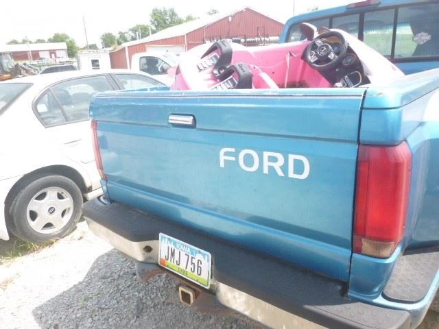 Ford F-150 1995 Bootlid/Tailgate Blue F2TZ-9940700-A 4256 - Image 4 of 4