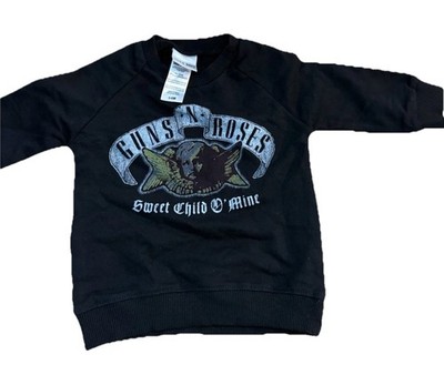 Guns N Roses Sweet Child of Mine Black Sweatshirt  infant 3-6 Months 473
