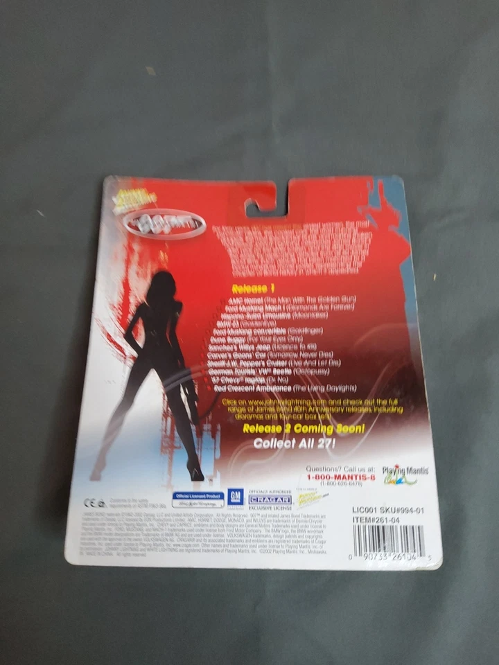 Johnny Lightning 1: 64 詹姆斯·邦德 007 Moonraker Hispano-Suiza 豪华轿车 40 号 — 第 2/2 张图片