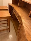 Imported customs handcrafted mahogany full bar set with 5 chairs. — photo 3