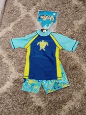 UV Skinz Boys 3pc Swimwear Set Size 5