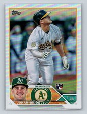 2023 Topps #95 Jonah Bride Rainbow Foil