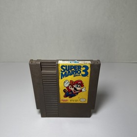 Autentico gioco Super Mario Bros. 3 (Nintendo NES, 1990) testato/funzionante!