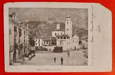 Carte Postale Torino - Susa Piazza Du Soleil 1900 (C 98)