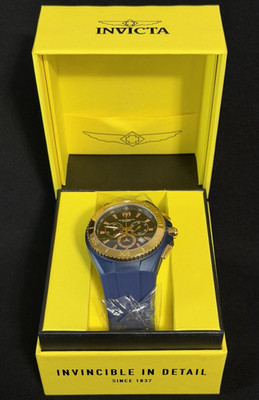 Technomarine  Cruise Star Gold & Blue 46mm Swiss Movt Sapphire Crystal TM-115049