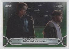 2019 Topps Star Wars Chrome Legacy Green Refractor 21/50 Anakin Skywalker 0c3