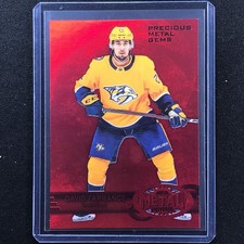 2021-22 Metal Universe Nhl David Farrance Retro Rookie Gems Pmg Red 49/100