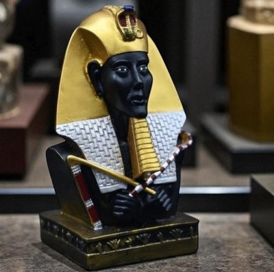 Egyptian Artifacts Rare Authentic Pharaonic Mask Egyptian Pharaoh Akhenaten BC