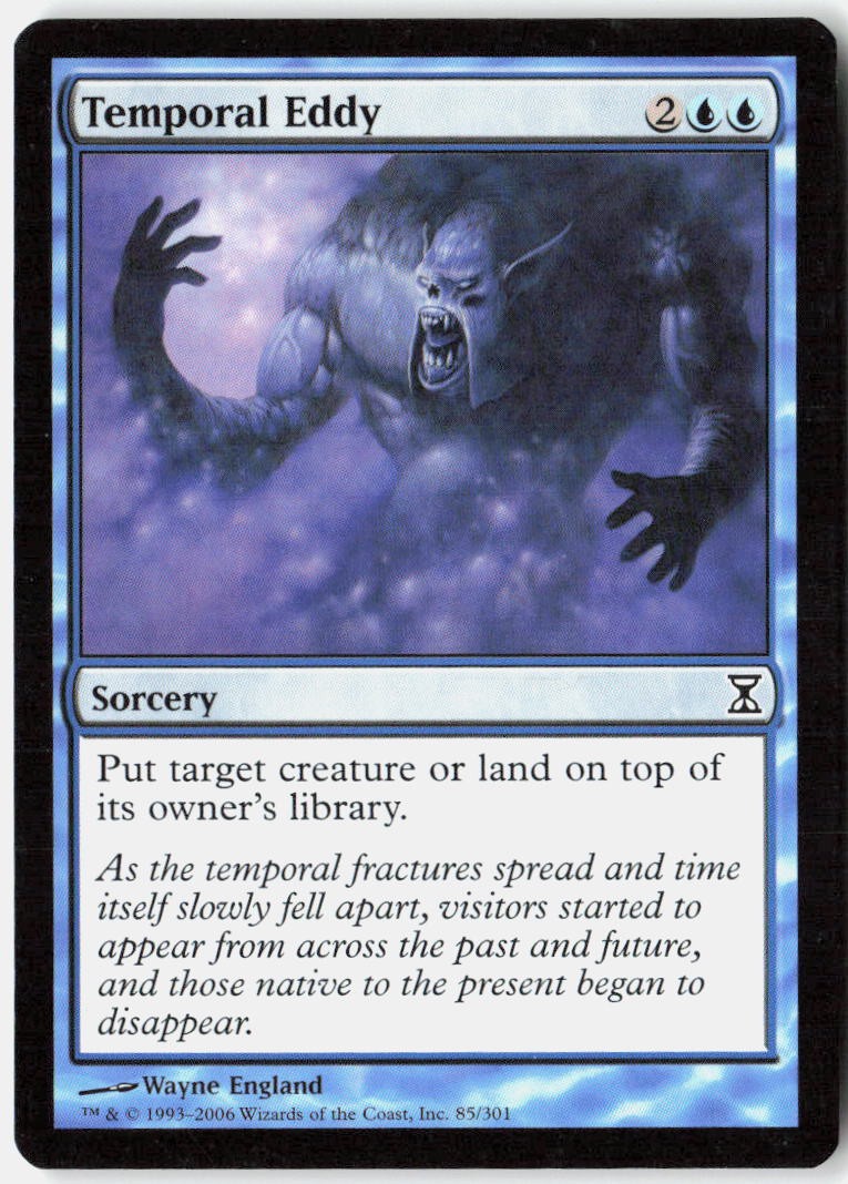 Magic - Temporal Eddy Time Spiral [TSP - 85] NM Common