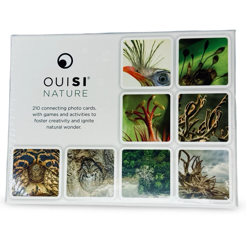 OuiSi Nature Card Game 210 Cards – Mindfulness Creativity Family Gift NEW - Image 2 of 4