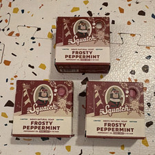 Dr. Squatch Frosty Peppermint Men's Natural Bar Soap 5 oz 3-pack