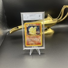 Pokemon Ninetales Holo Base Set 2 Gegraded PGS 2 --13-130