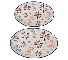 Temp-tations Seasonal 14 & 16 Platters, Set o...